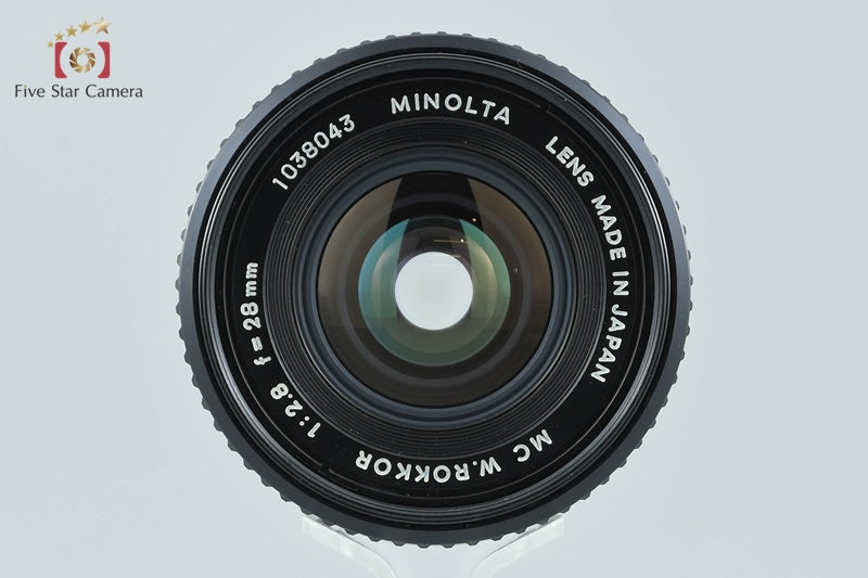 MINOLTA MC W.ROKKOR 28mm f/2.8