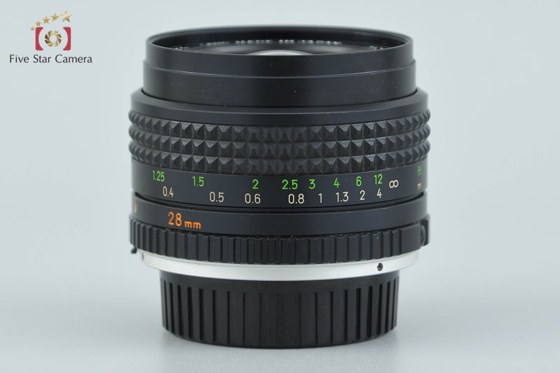 MINOLTA MC W.ROKKOR 28mm f/2.8