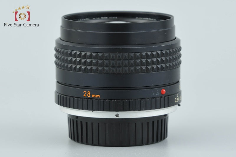 MINOLTA MC W.ROKKOR 28mm f/2.8
