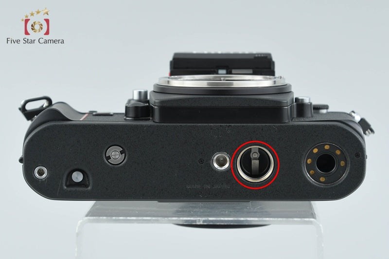 Nikon F3/T Black 35mm SLR Film Camera w/ MD-4 Motor Drive