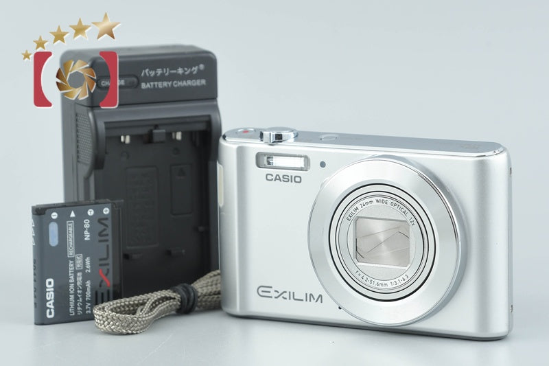 Casio EXILIM EX-ZS180 Silver 16.1 MP Digital Camera