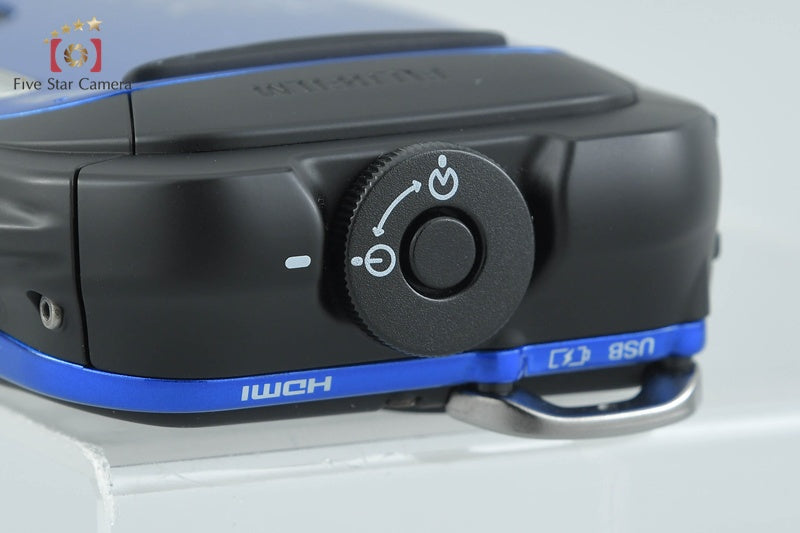 Fujifilm FinePix XP70 Blue 16.4 MP Digital Camera w/ Box