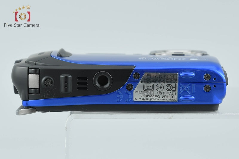 Fujifilm FinePix XP70 Blue 16.4 MP Digital Camera w/ Box