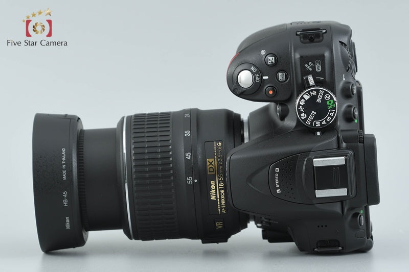 "Count 1,866" Nikon D5300 24.2 MP DSLR + AF-S DX NIKKOR 18-55mm f/3.5-5.6 G VR