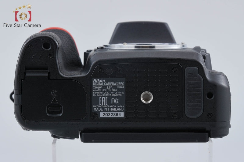Nikon D750 24.3 MP Full Frame Digital SLR Camera Body