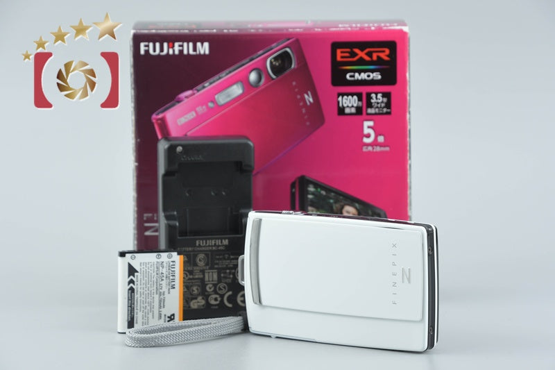 Fujifilm FinePix Z1000EXR White 16.0 MP Digital Camera w/ Box