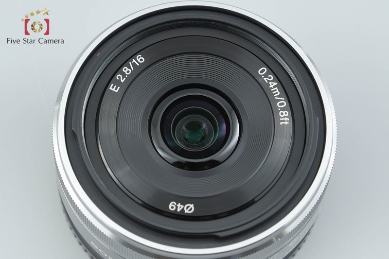 SONY E 16mm f/2.8 SEL16F28