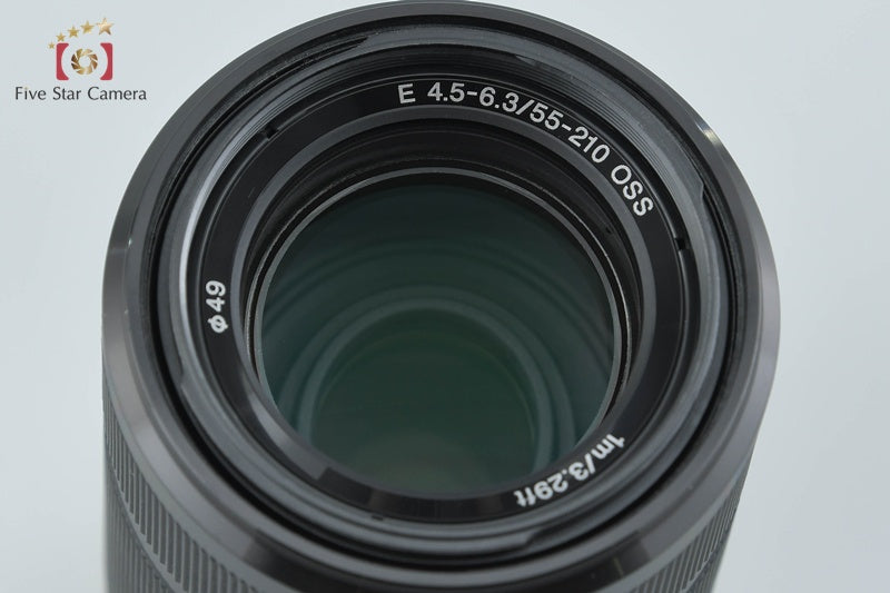 Sony E 55-210mm f/4.5-6.3 OSS Black SEL55210