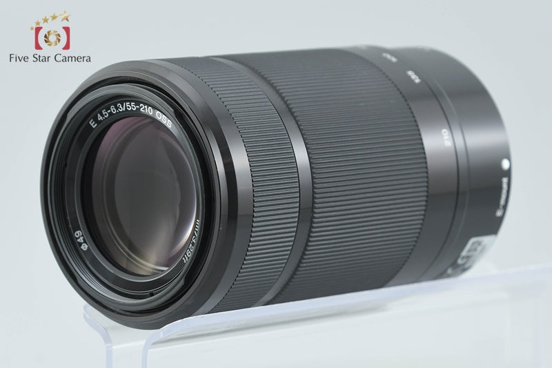 Sony E 55-210mm f/4.5-6.3 OSS Black SEL55210