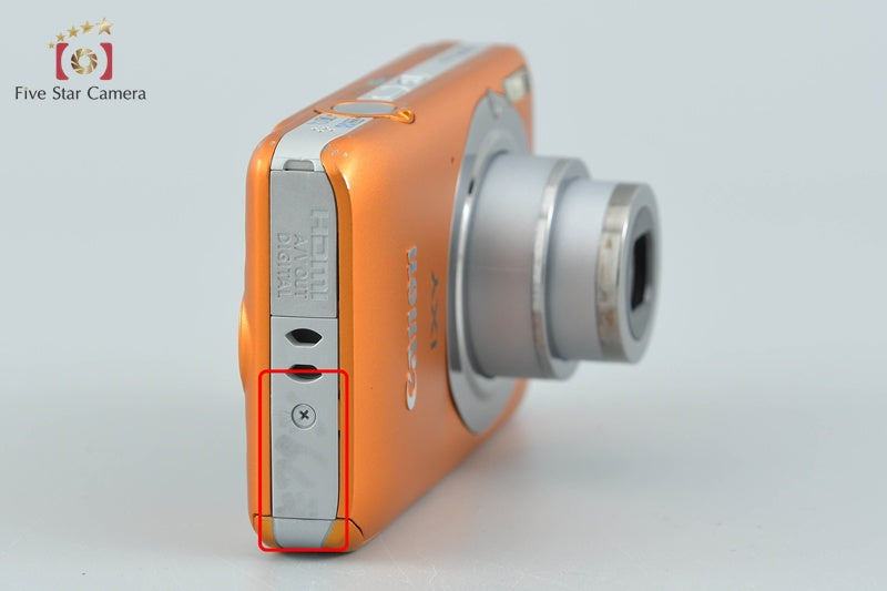 Canon IXY 210F Orange 12.1 MP Digital Camera
