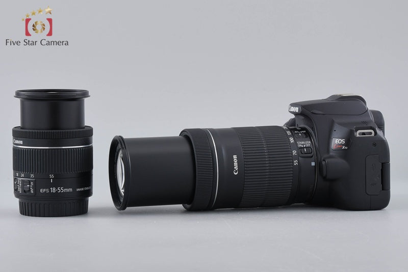Canon EOS Kiss X10 / Rebel SL3 / 250D / 200DII 24.1 MP 18-55 55-250 Lenses