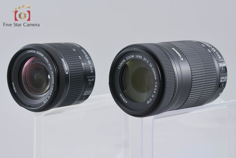 Canon EOS Kiss X10 / Rebel SL3 / 250D / 200DII 24.1 MP 18-55 55-250 Lenses