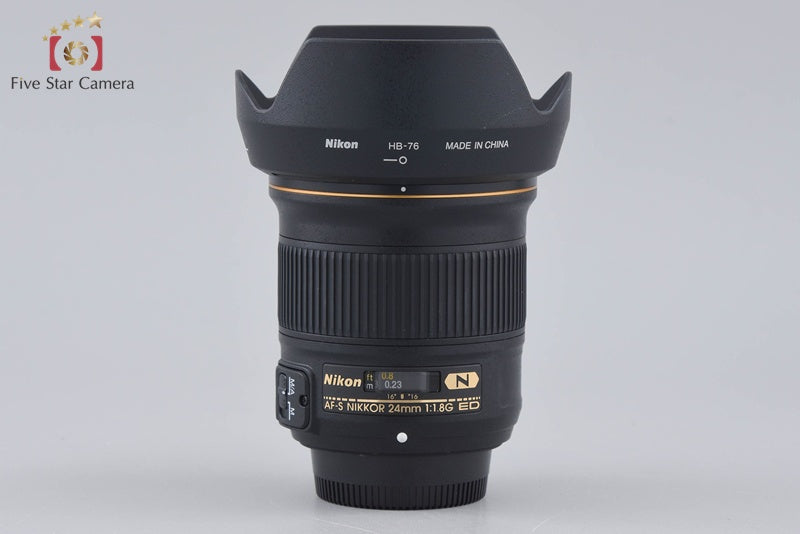 Nikon AF-S NIKKOR 24mm f/1.8 G ED
