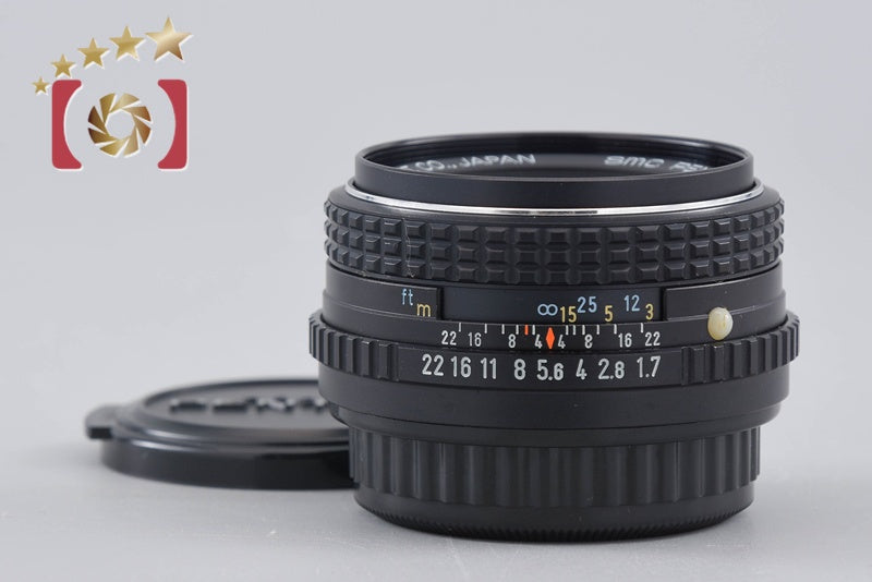 Pentax SMC M 50mm f/1.7 K Mount Lens
