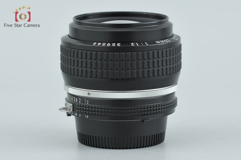 Nikon Ai-S NIKKOR 50mm f/1.2