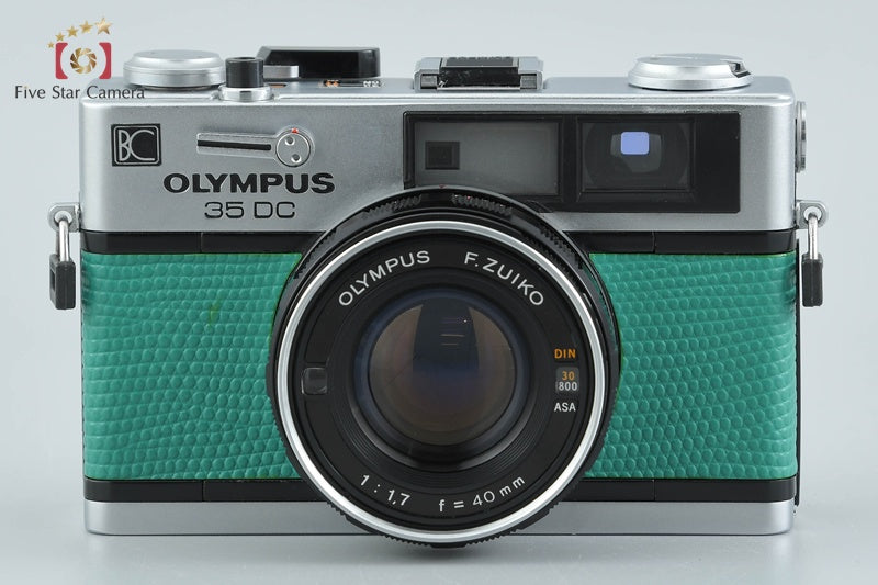 Olympus 35 DC Green Rangefinder Film Camera 40mm f/1.7