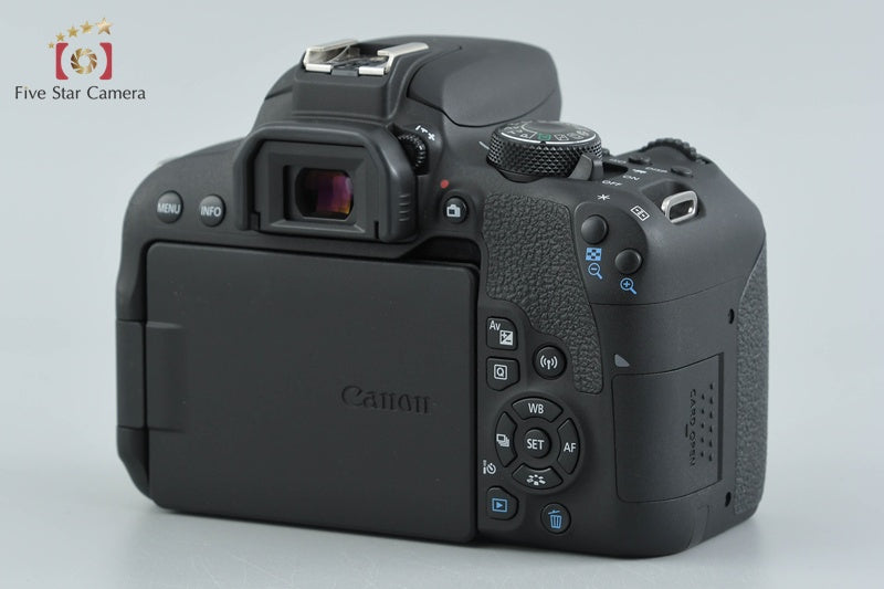 "Count 2,864" Canon EOS Kiss X9i / Rebel T7i / 800D 24.2 MP DSLR Camera Body
