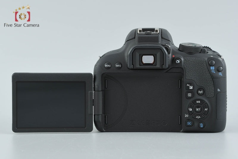 "Count 2,864" Canon EOS Kiss X9i / Rebel T7i / 800D 24.2 MP DSLR Camera Body