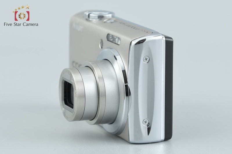 Nikon COOLPIX S620 Silver 12.2 MP Digital Camera