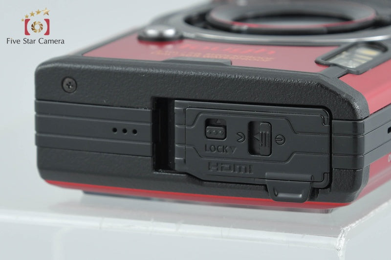"Count 1,383" Olympus Tough TG-6 Red 12.0 MP 15m Waterproof Digital Camera