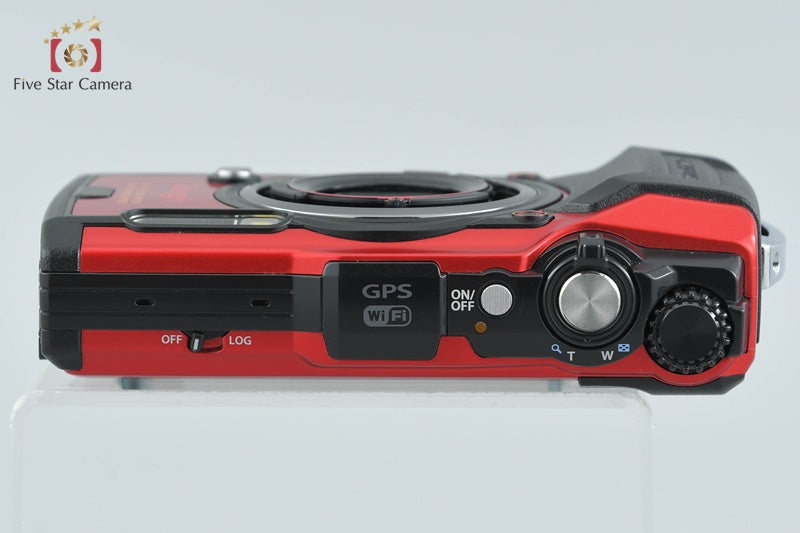 "Count 1,383" Olympus Tough TG-6 Red 12.0 MP 15m Waterproof Digital Camera