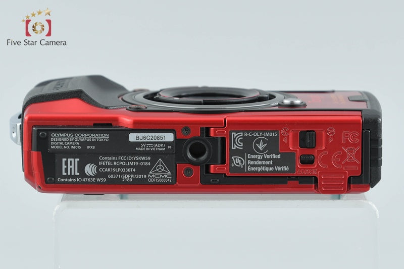 "Count 1,383" Olympus Tough TG-6 Red 12.0 MP 15m Waterproof Digital Camera