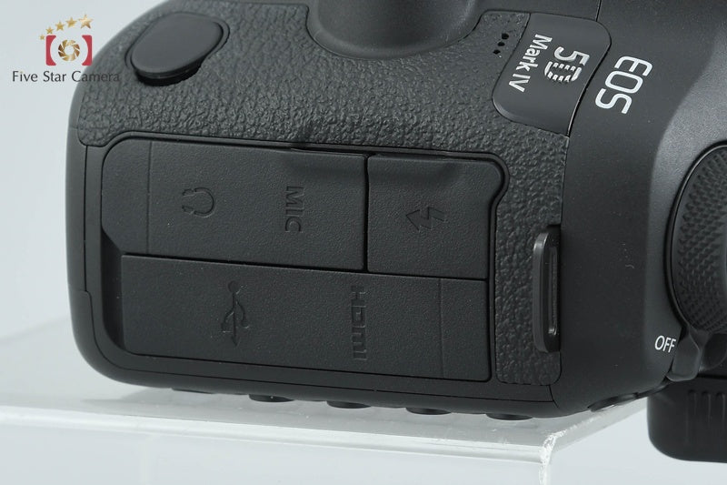 "Shutter count 5,132" Canon EOS 5D Mark IV 30.4 MP Full Frame Digital Camera