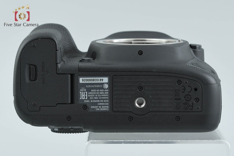 "Shutter count 5,132" Canon EOS 5D Mark IV 30.4 MP Full Frame Digital Camera