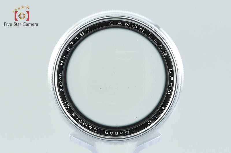 Canon 85mm f/1.9 L39 LTM Leica Thread Mount Lens w/ 85mm Viewfinder