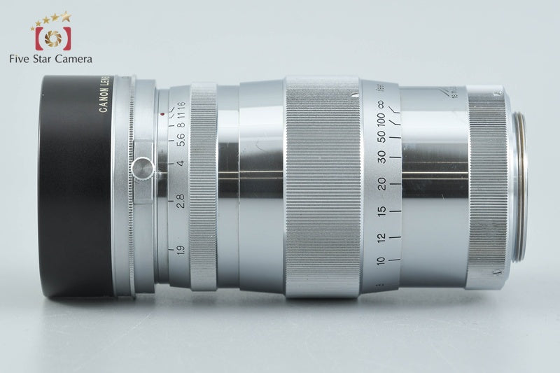 Canon 85mm f/1.9 L39 LTM Leica Thread Mount Lens w/ 85mm Viewfinder
