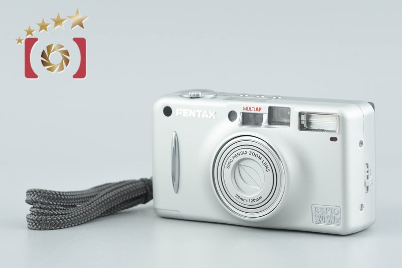 Pentax ESPIO 120SWII Silver 35mm Point & Shoot Film Camera