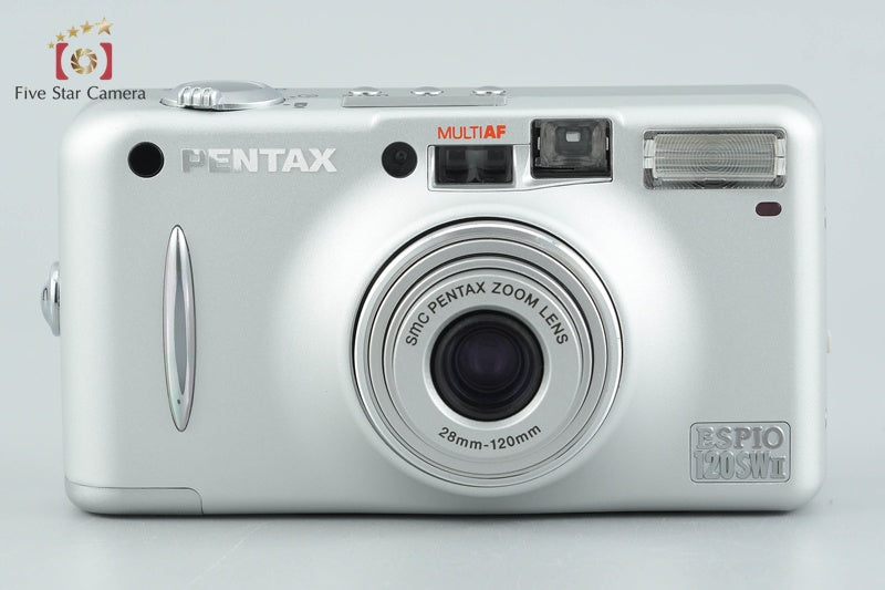 Pentax ESPIO 120SWII Silver 35mm Point & Shoot Film Camera