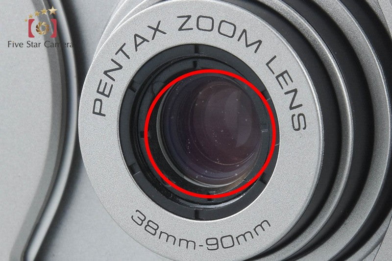 Pentax ESPIO 90MC Silver 35mm Point & Shoot Film Camera