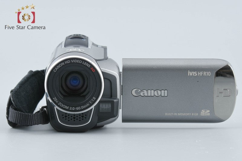 Canon iVIS HF R10 Silver Full HD Digital Camcorder