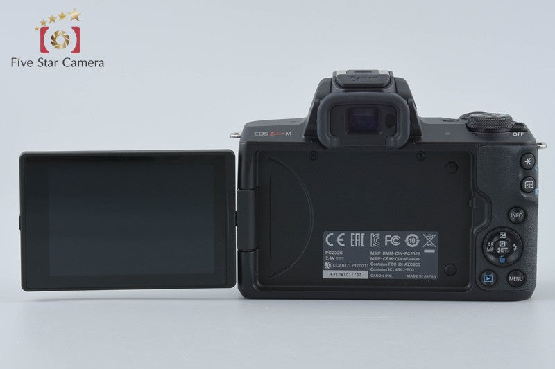 "Count 1,000" Canon EOS Kiss M / M50 Black 24.0 MP Digital Mirrorless Camera