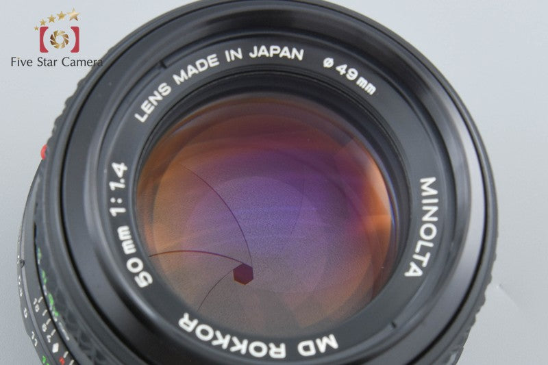 Minolta MD ROKKOR 50mm f/1.4