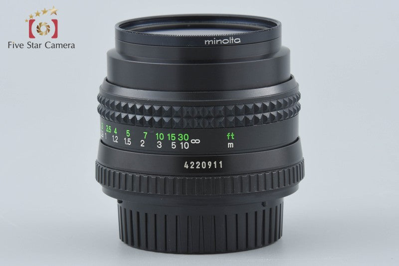 Minolta MD ROKKOR 50mm f/1.4