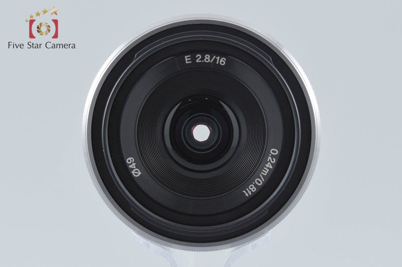SONY E 16mm f/2.8 SEL16F28