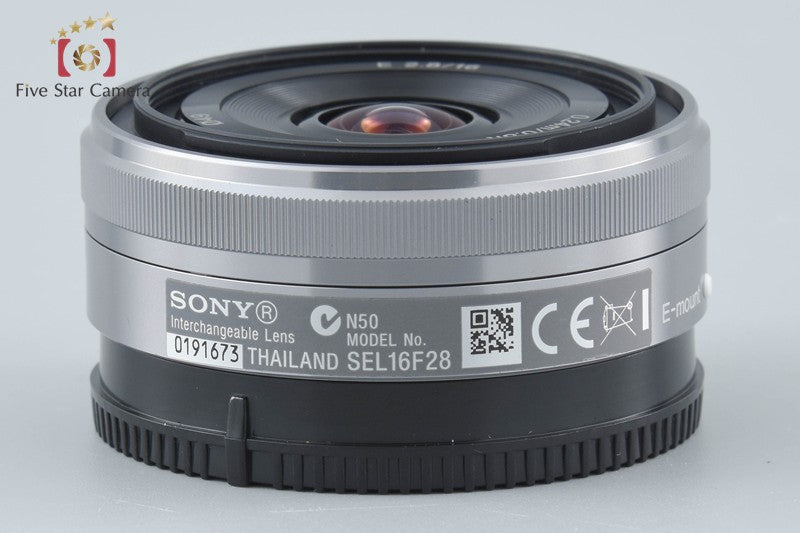 SONY E 16mm f/2.8 SEL16F28