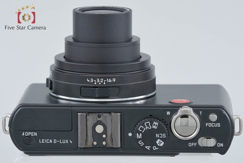 Leica D-LUX 4 Black 10.1 MP Digital Camera w/ Box