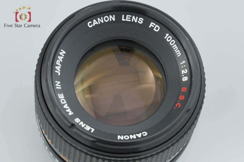 Canon FD 100mm f/2.8 S.S.C.