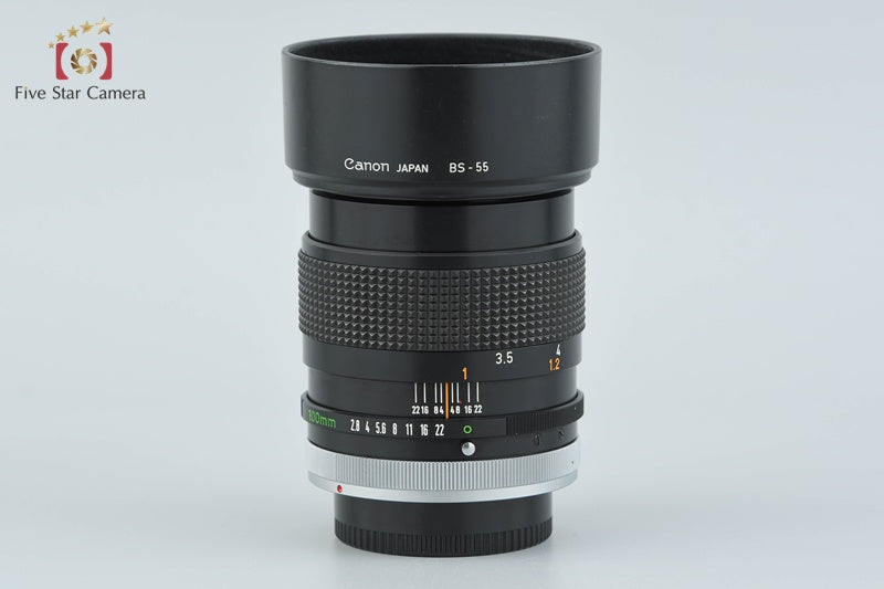 Canon FD 100mm f/2.8 S.S.C.