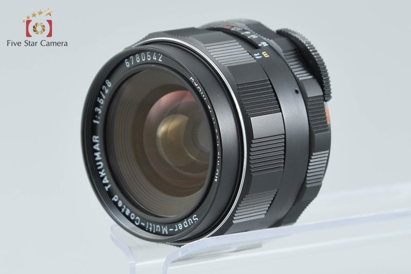 Pentax SMC TAKUMAR 28mm f/3.5 M42 Mount Lens