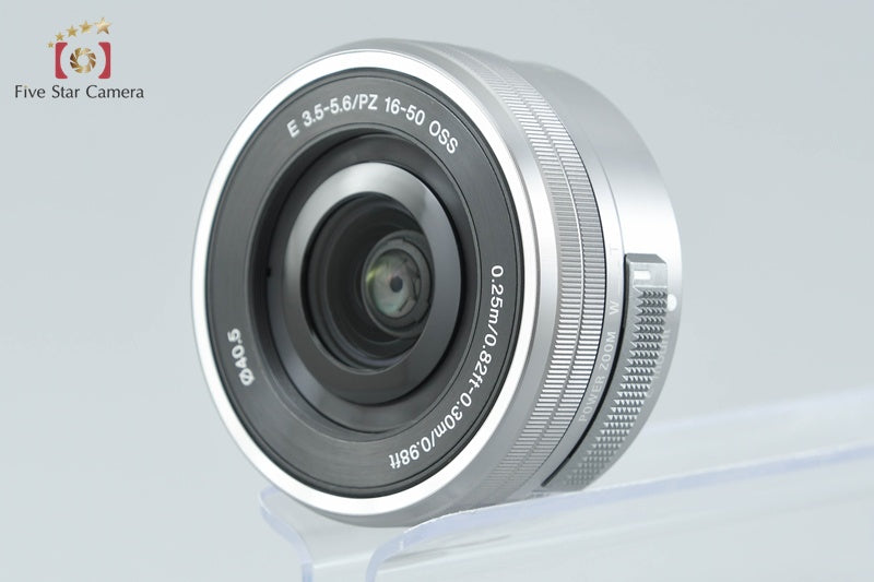 SONY E PZ 16-50mm f/3.5-5.6 OSS SELP1650 Silver Sony E Mount