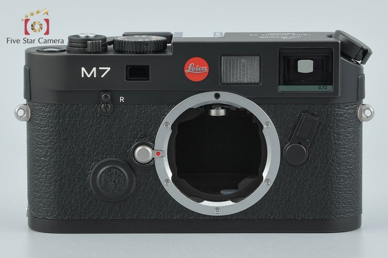 Leica M7 0.72 Black Rangefinder Film Camera Body