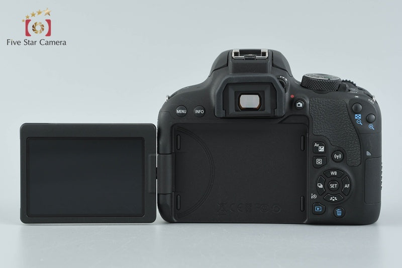 "Count 208" Canon EOS Kiss X9i / Rebel T7i / 800D 24.2 MP DSLR Camera Body