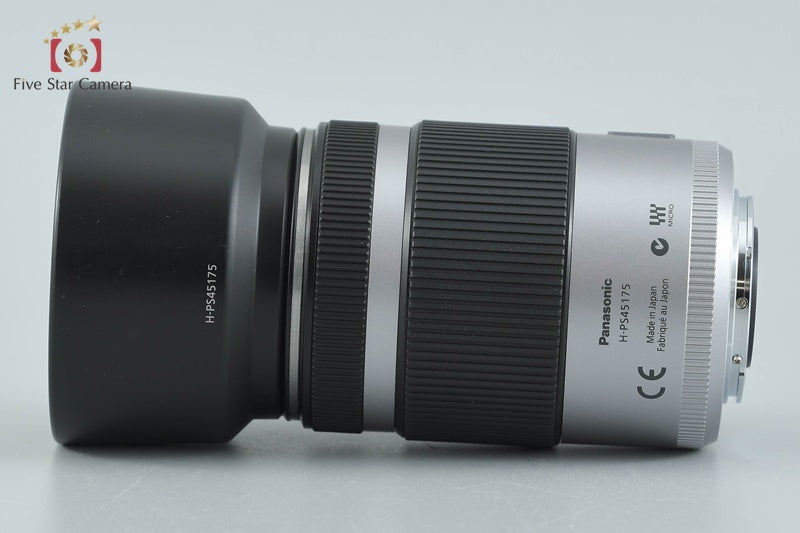 Panasonic LUMIX G X VARIO 45-175mm f/4-5.6 ASPH. POWER O.I.S. H-PS45175 Silver