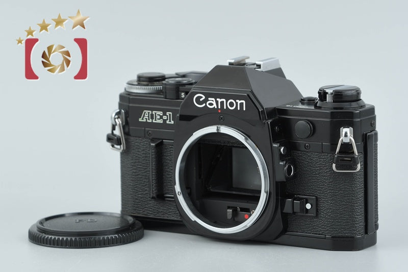 Canon AE-1 Black 35mm SLR Film Camera Body