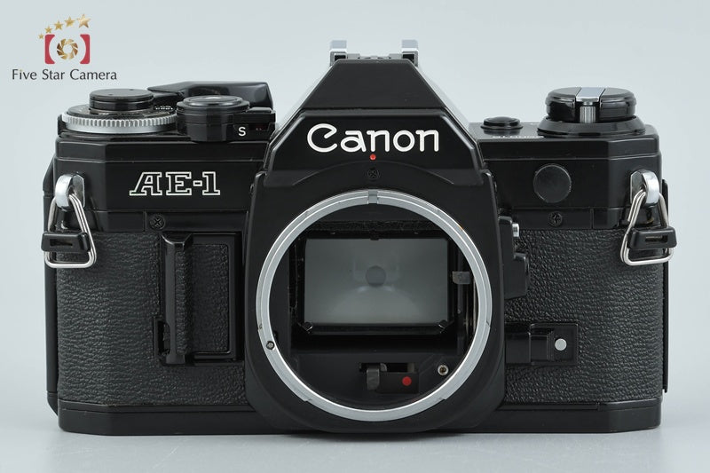 Canon AE-1 Black 35mm SLR Film Camera Body