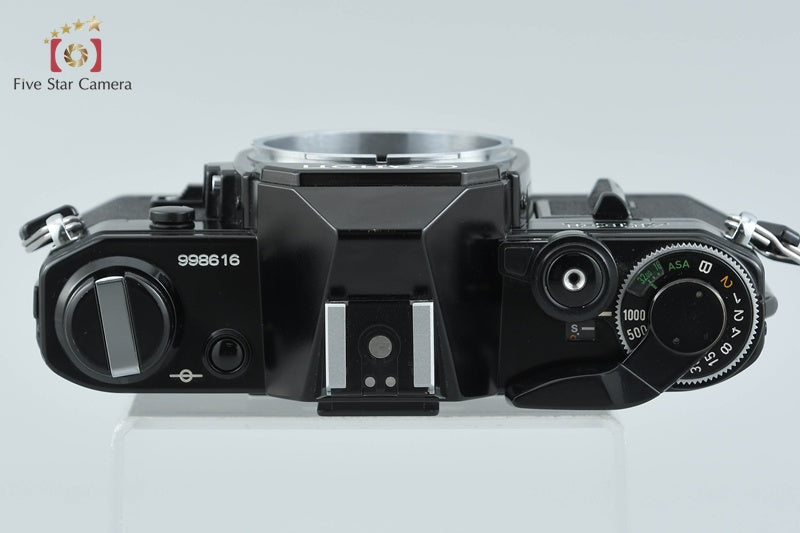Canon AE-1 Black 35mm SLR Film Camera Body